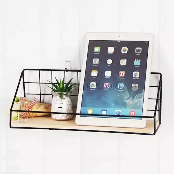 Checks & Boxes Wall Shelf