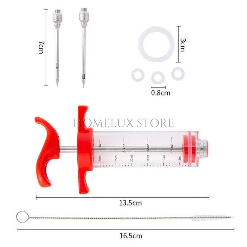 Meat Marinade Injector Syringe With Needle