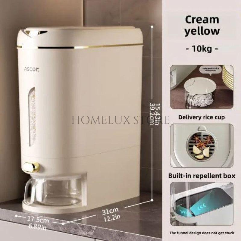 10 KG Rice Storage Dispenser