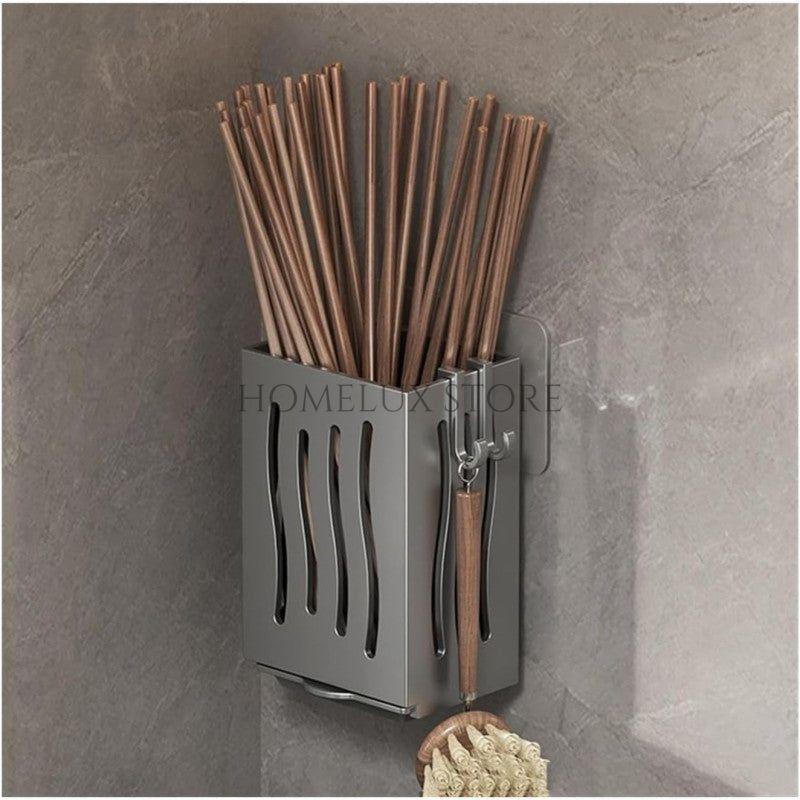 Wall-Mounted Cutlery Rack