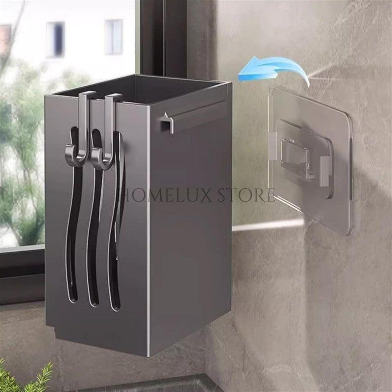 Wall-Mounted Cutlery Rack