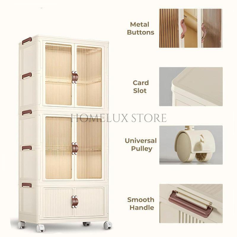 3 Layers Stylish Children's Wardrobe - 03