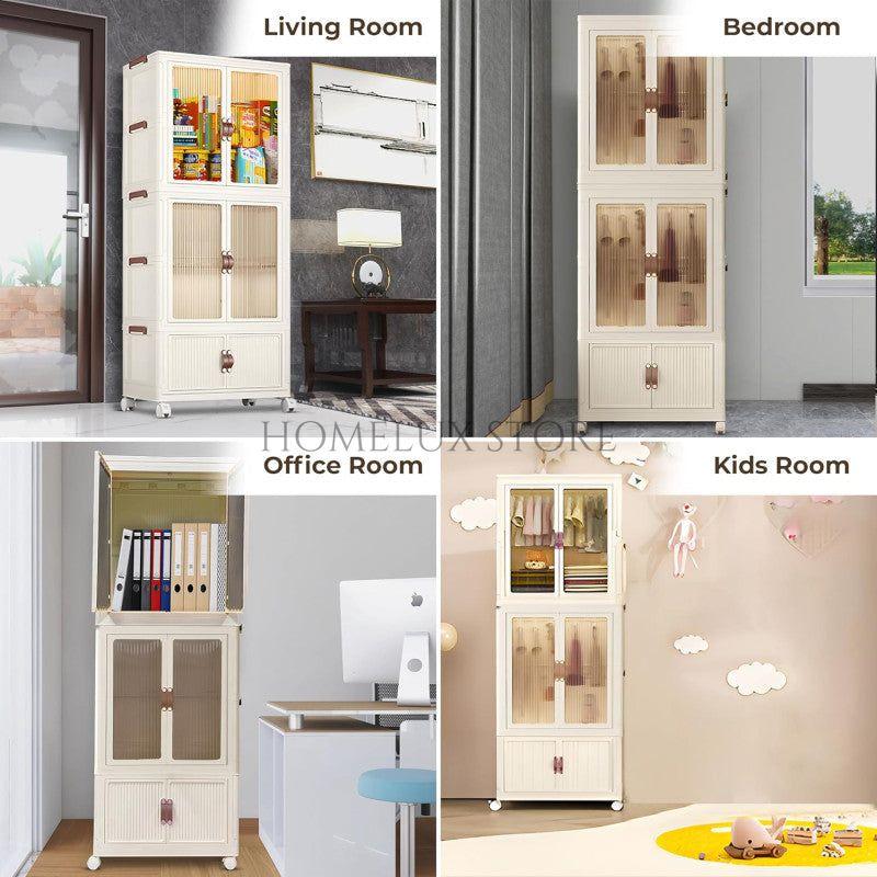 3 Layers Stylish Children's Wardrobe - 02
