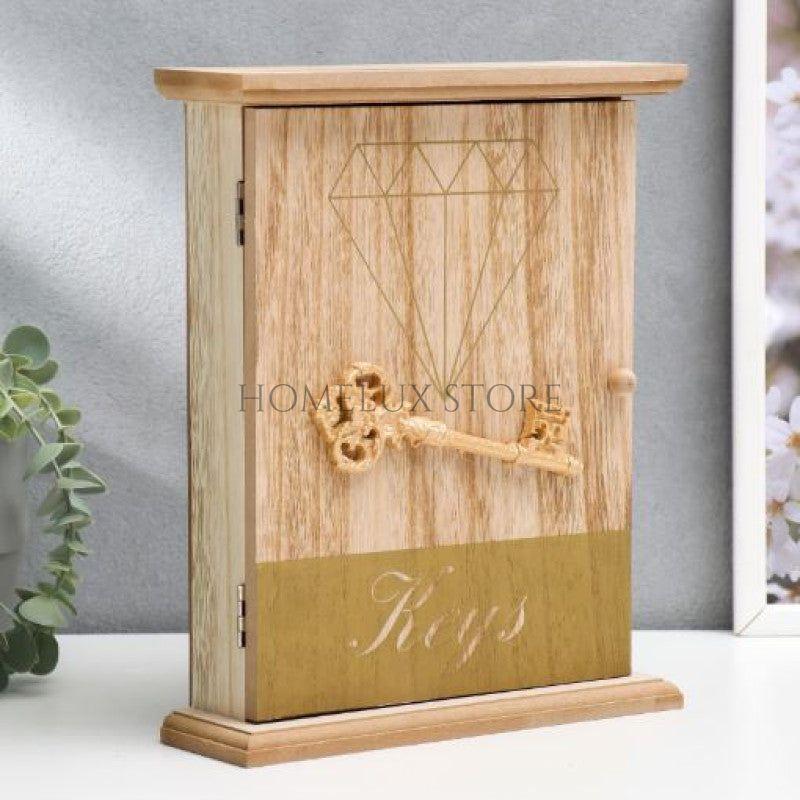 Wall Mounted Wooden Key Holder
