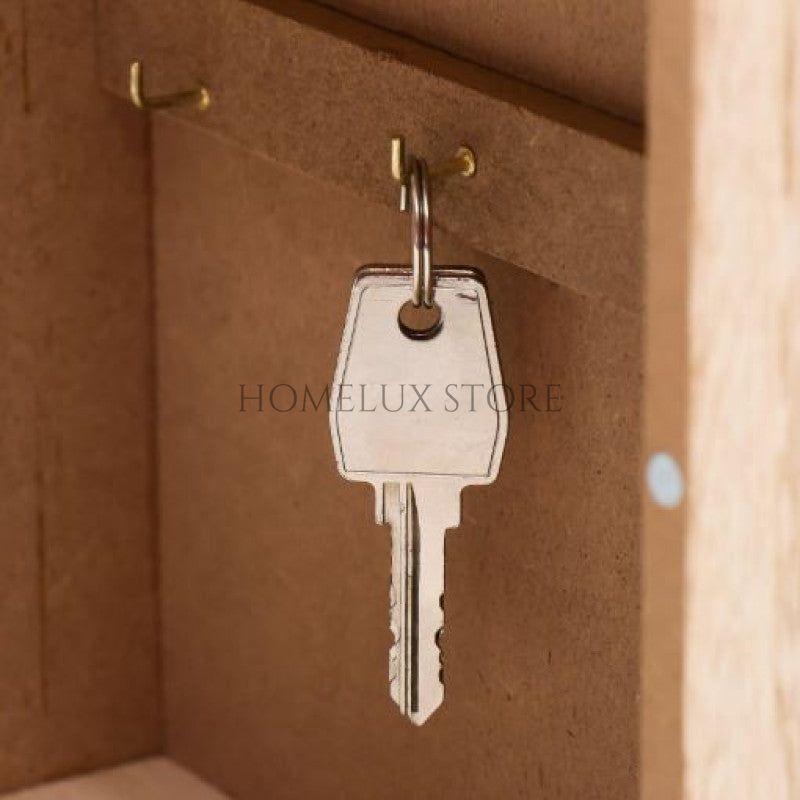 Wall Mounted Wooden Key Holder