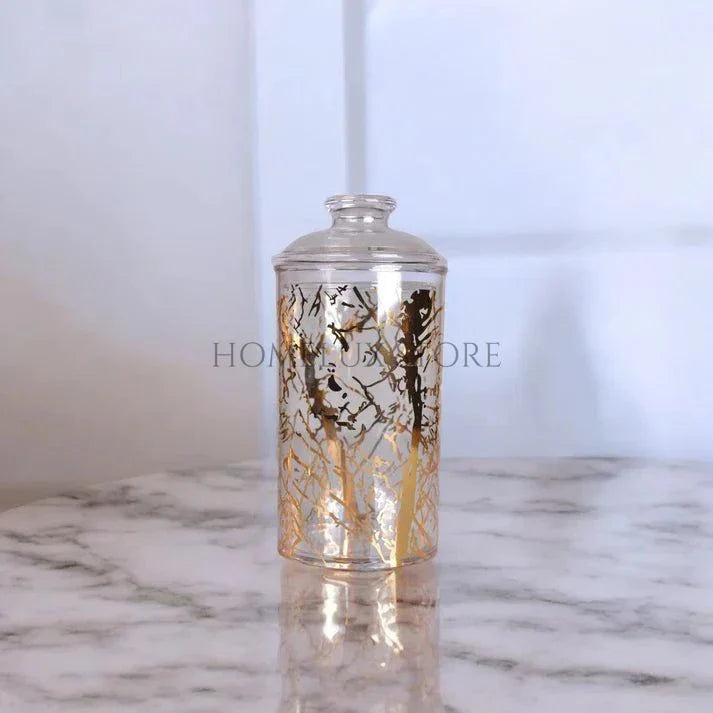 3 Pc Acrylic Jar Set - Texture