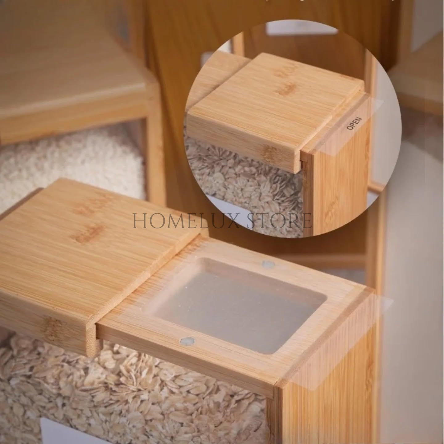 Bamboo Food Storage Container