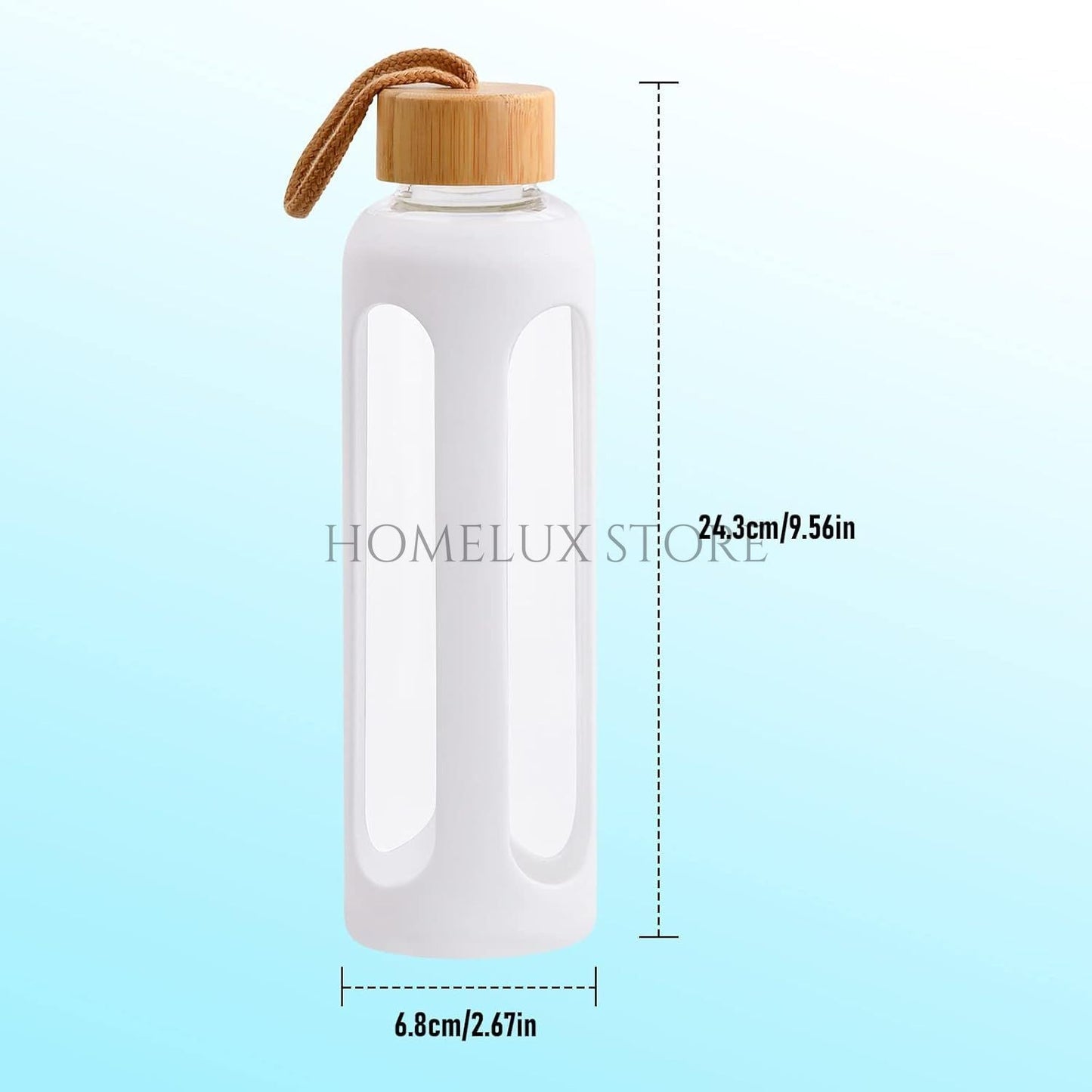 Silicone Cover Water Bottle - 500ml