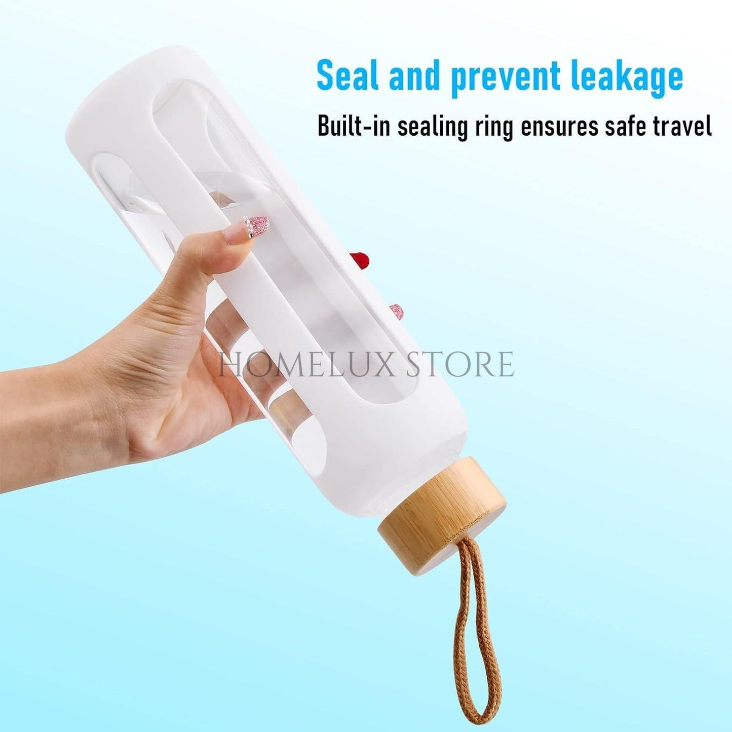 Silicone Cover Water Bottle - 500ml