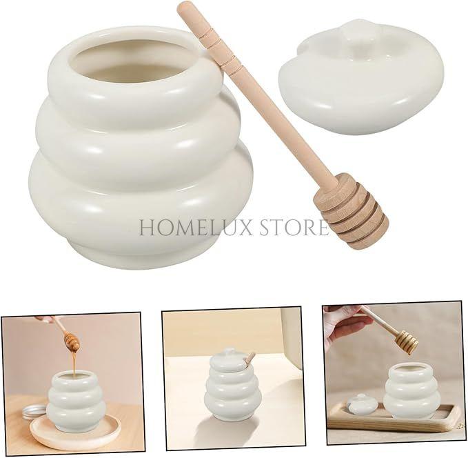 Ceramic Honey Pot