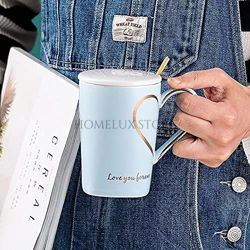 Heart Shape Coffee Mug With Lid