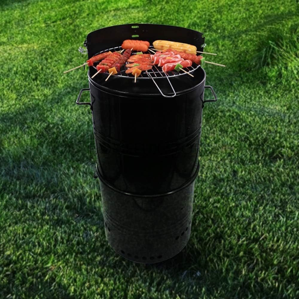 Vertical Charcoal Smoker Grill 18 Inch