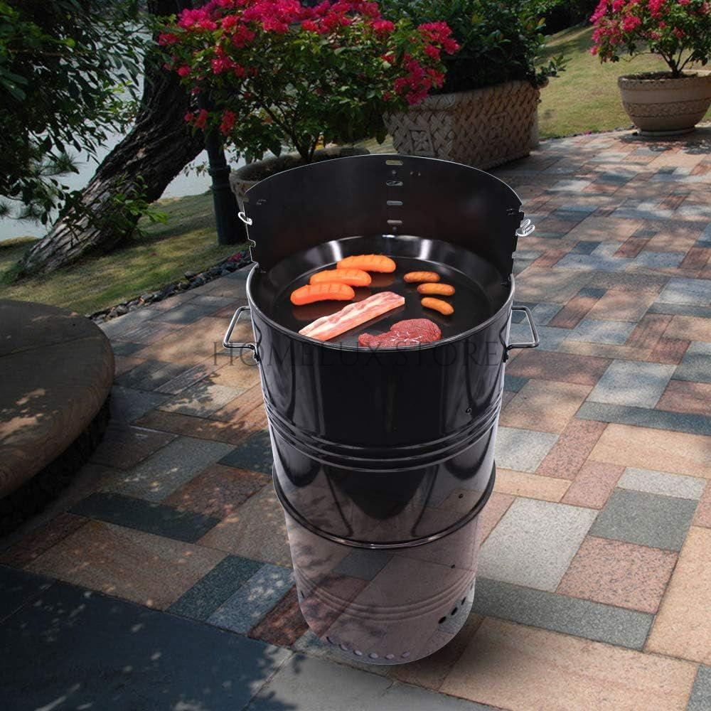 Vertical Charcoal Smoker Grill 18 Inch