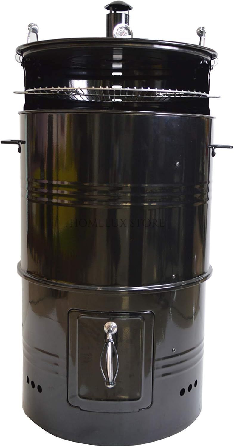 Vertical Charcoal Smoker Grill 18 Inch
