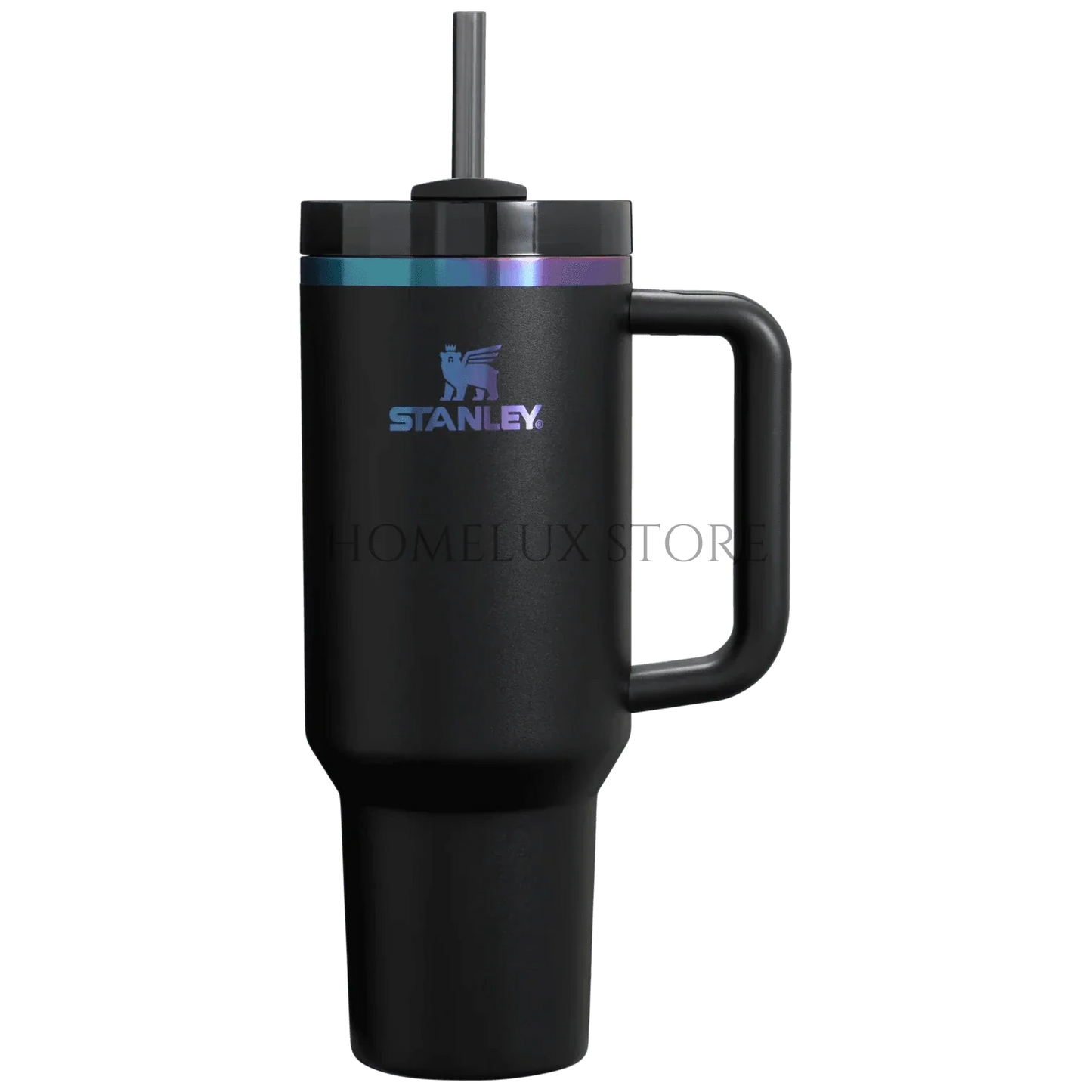 The Quencher H2.0 FlowState™ Tumbler | 40 OZ | Black Chroma