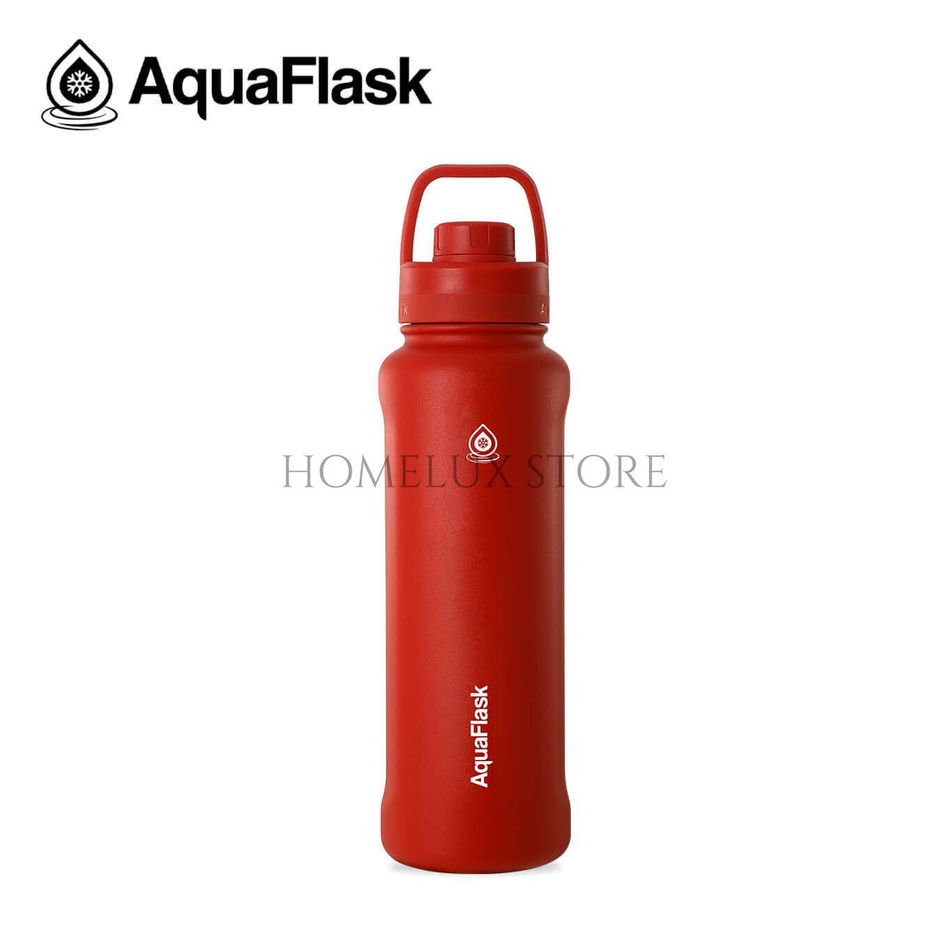 AquaFlask Bottle (40oz) - Cherry Red