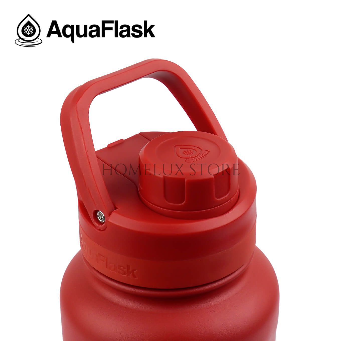AquaFlask Bottle (40oz) - Cherry Red