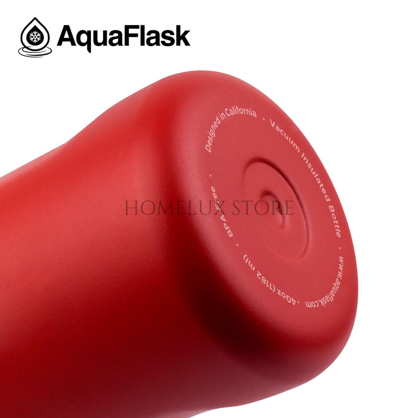 AquaFlask Bottle (40oz) - Cherry Red