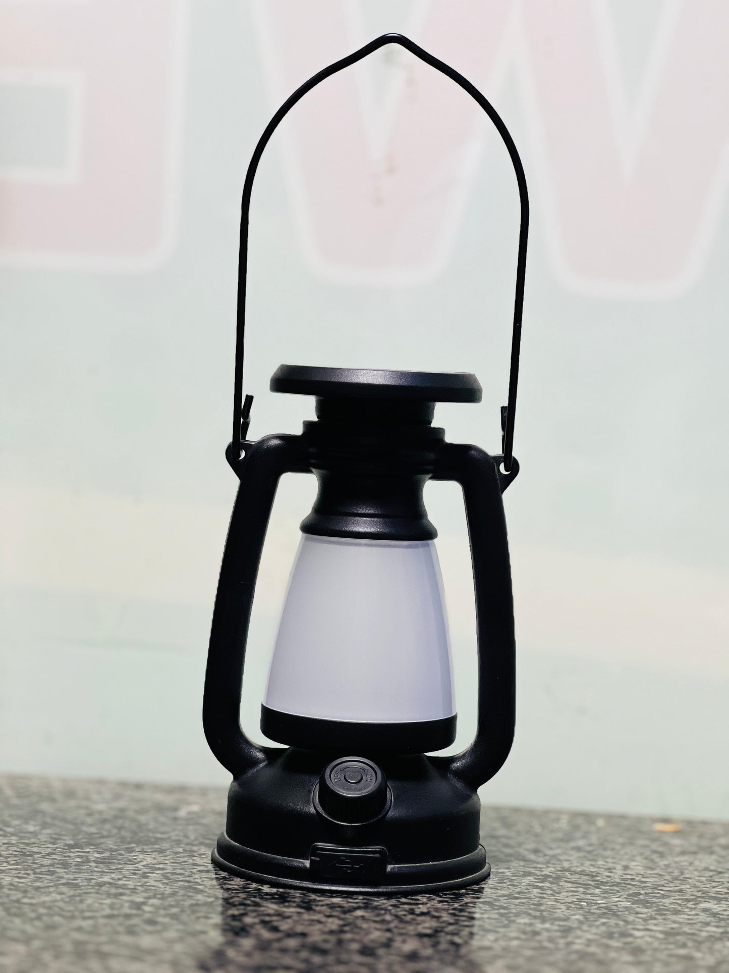 USB Rechargeable Camping Light Portable Camping Lanterns Hanging Tent Light 3000-5000K Stepless Dimming with Solar Charging