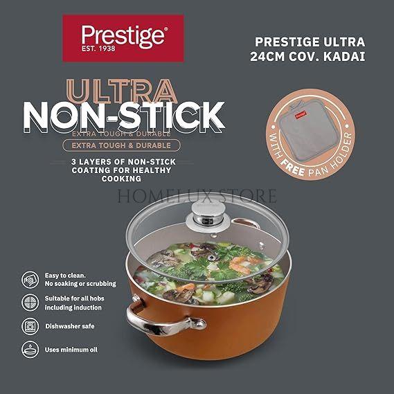 Prestige Ultra 24 cm Non-Stick Casserole