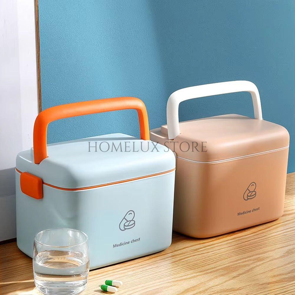 Double Layer First Aid Medicine Storage Box