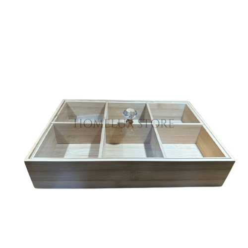Bamboo Dry Fruit Serving Platter