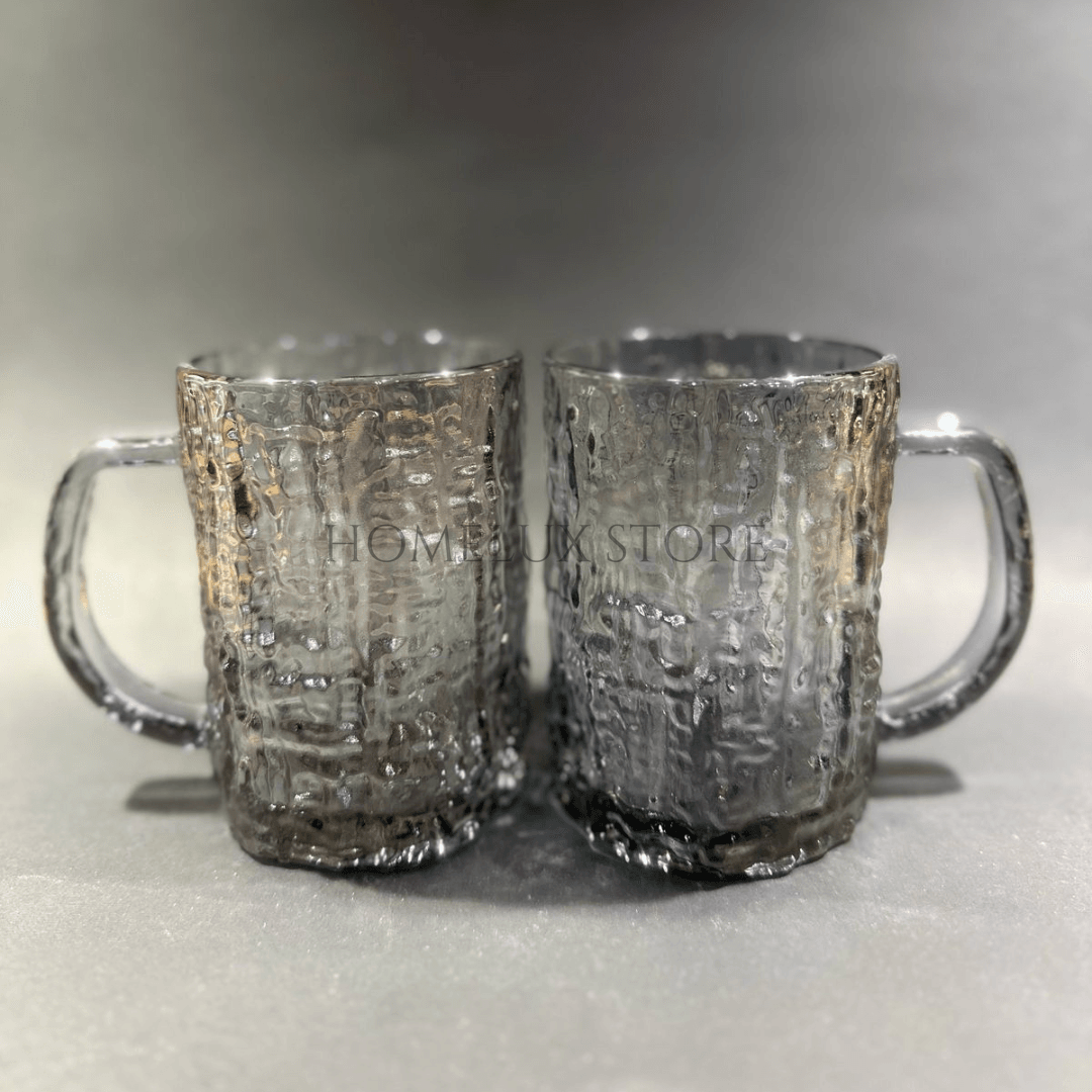 2 Pc Coffee Mug - Textured