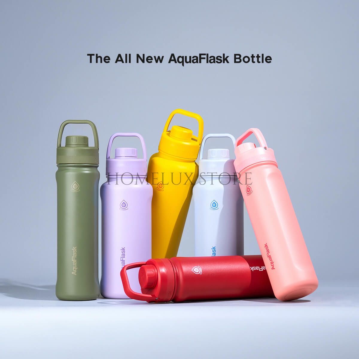 AquaFlask Bottle (40oz) - Cherry Red