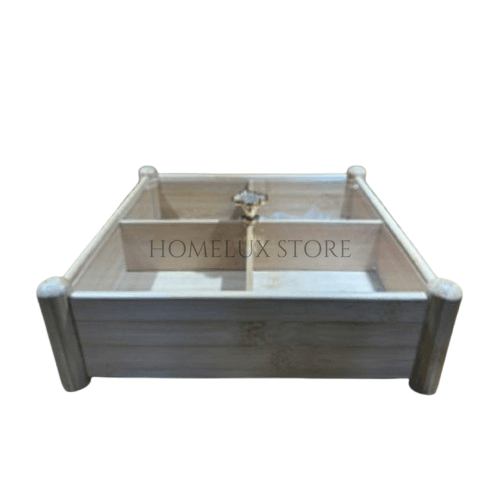 Bamboo Dry Fruit Serving Platter