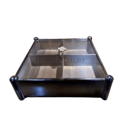 Bamboo Dry Fruit Serving Platter