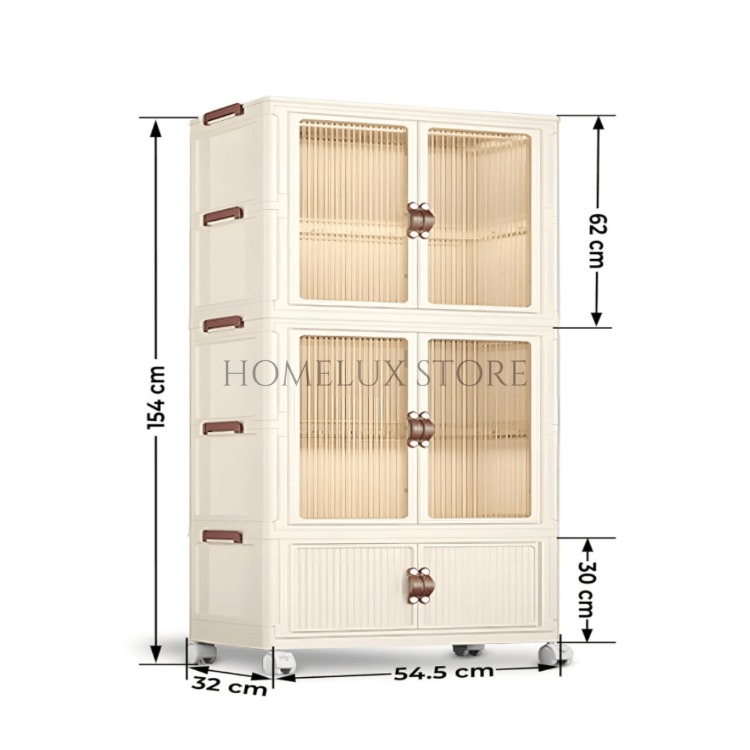 3 Layers Stylish Children's Wardrobe - 03
