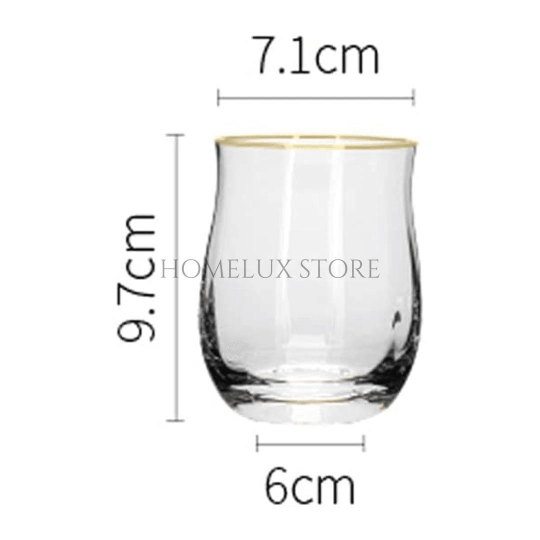 Crystal Erect Pattern Glass Set