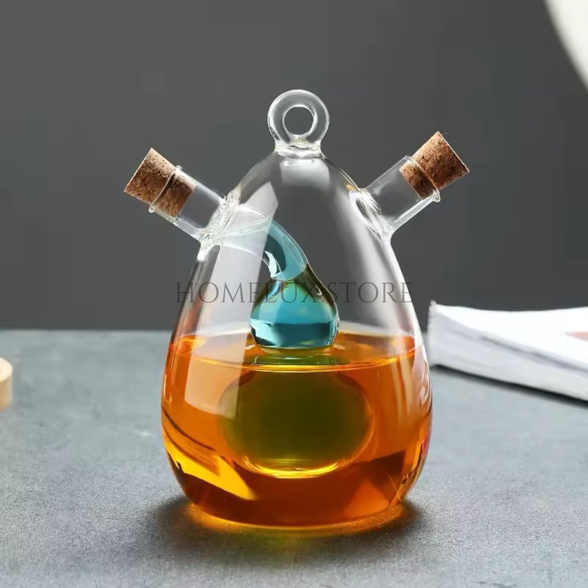 2 in 1 Olive Oil & Vinegar Dispenser (Assorted Designs)