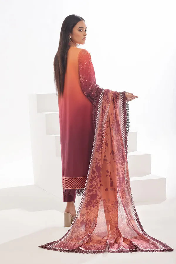 Embroidered Lawn Suit