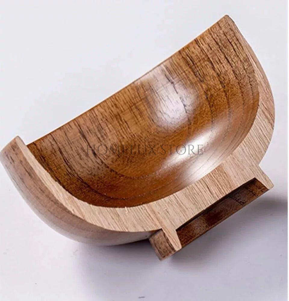Japanese Style Bamboo Soup Bowl