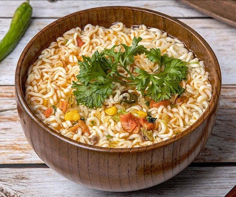 Japanese Style Bamboo Soup Bowl