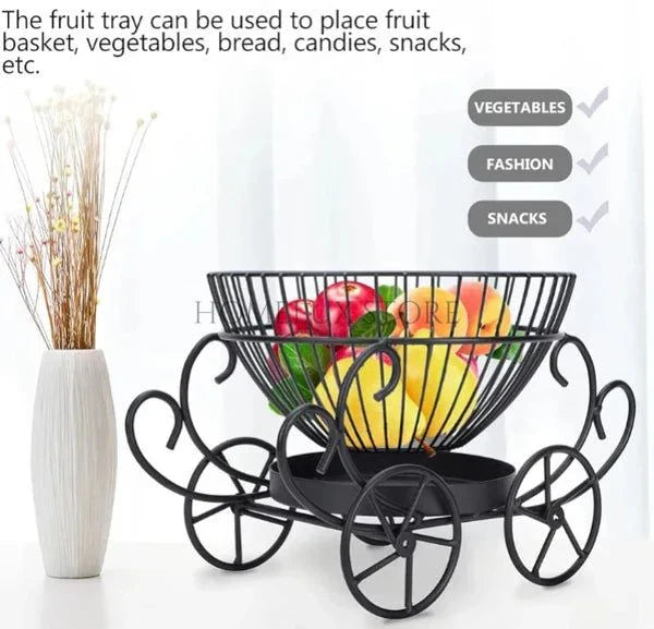 2 Tier Decorative Fruit Basket