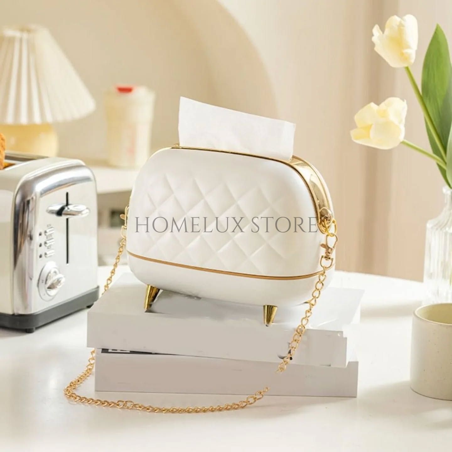 Luxury Bag Shaped Tissue Box