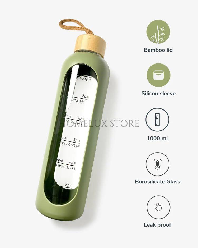 Silicone Cover Water Bottle - 1000ml
