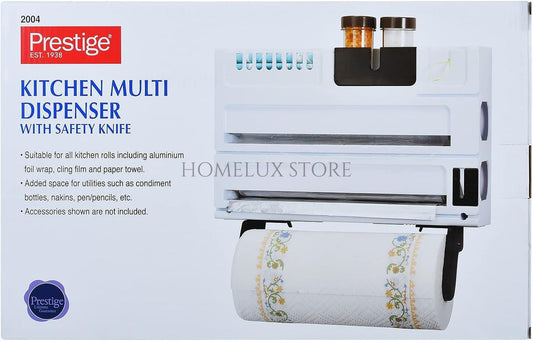 Prestige Kitchen Multi Dispenser with Safety Knife