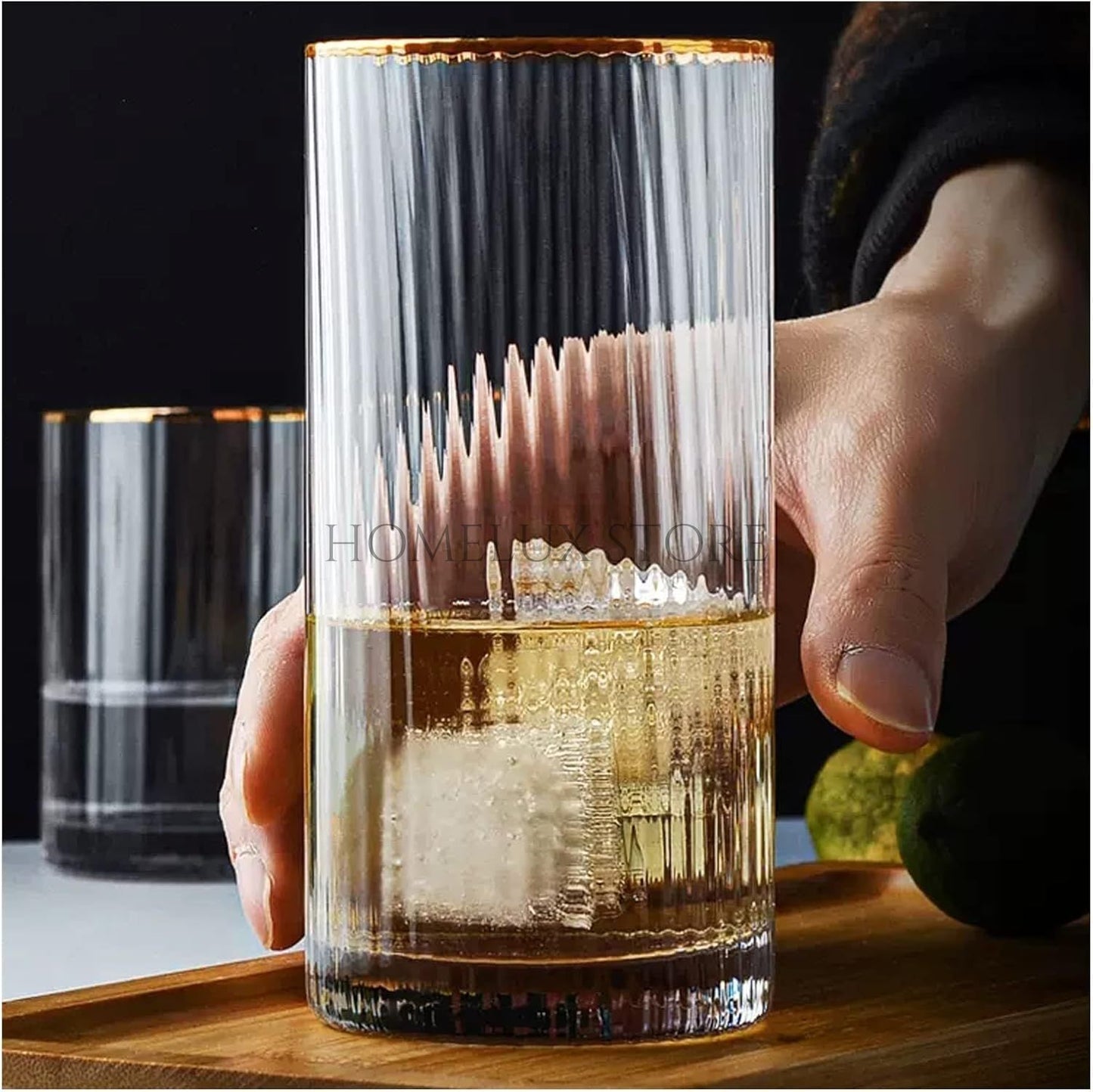 ROSSEL Crystal Glass Set - Lining