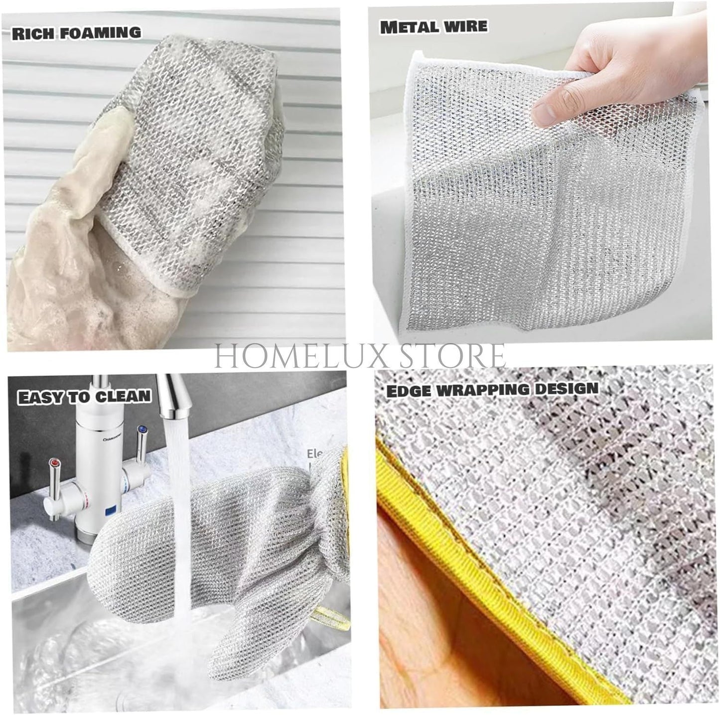 Wire Cleaning Towel - 3 Piece Set