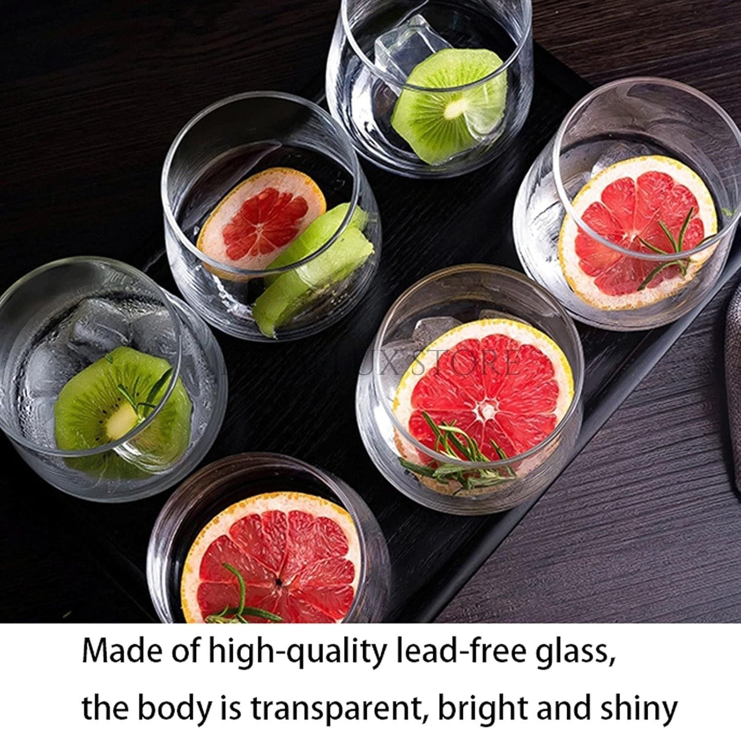 Luxurious Crystal Glass - Set of 6