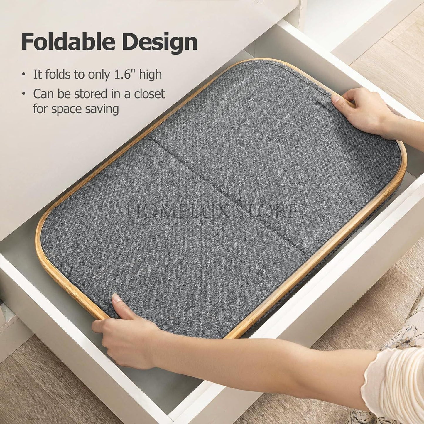 Large Capacity Laundry Basket - Double