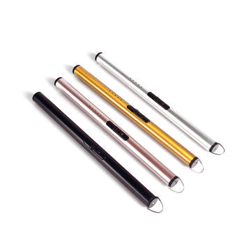Luxury Custom Electric Lighter USB Rechargeable Arc Plasma Candle Lighter BBQ Kitchen Cigarette Lighter