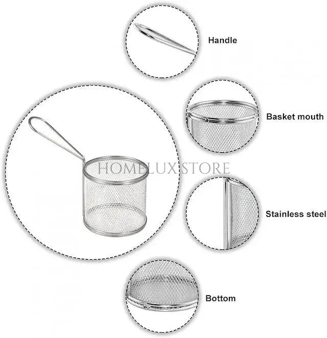 Stainless Steel Mini Fries Basket