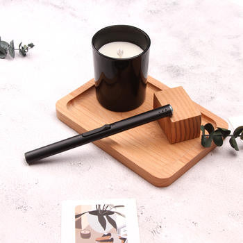 Luxury Custom Electric Lighter USB Rechargeable Arc Plasma Candle Lighter BBQ Kitchen Cigarette Lighter