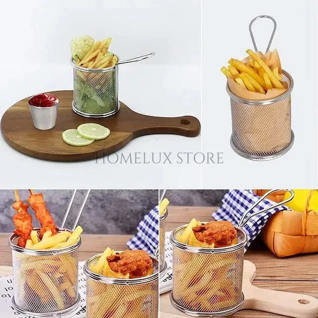 Stainless Steel Mini Fries Basket
