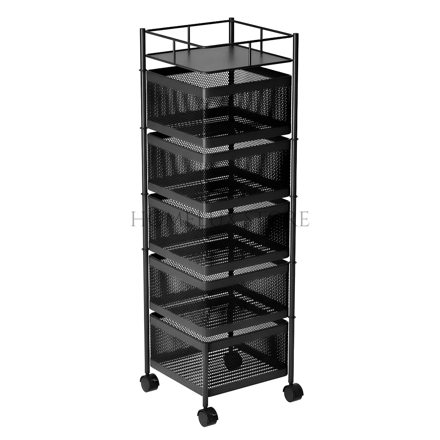Premium Metal Trolley - Square