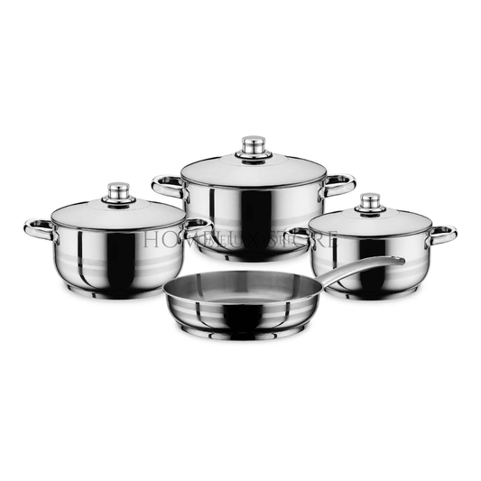 Prestige Stainless Steel Cookware Set 9 Piece